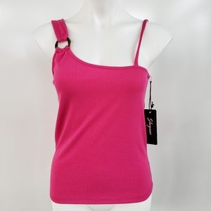 Stargazer Pink One Shoulder Top